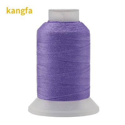 Filamento de bordado por máquina 60wt 40wt Poliéster multicolor 120d/2 1000m para bordado