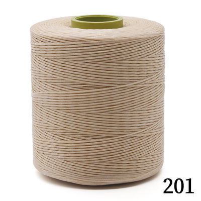 Kangfa 0,8 mm/1,0 mm hilo de cuero cosido a mano hilo de coser de poliéster duradero encerado