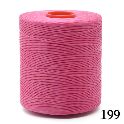 Kangfa 0,8 mm/1,0 mm hilo de cuero cosido a mano hilo de coser de poliéster duradero encerado
