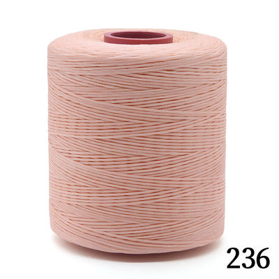 Kangfa 0,8 mm/1,0 mm hilo de cuero cosido a mano hilo de coser de poliéster duradero encerado