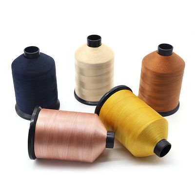 Hielo de costura de alta resistencia a la tracción para cuero y costura con cuentas 100% de nylon TEX70