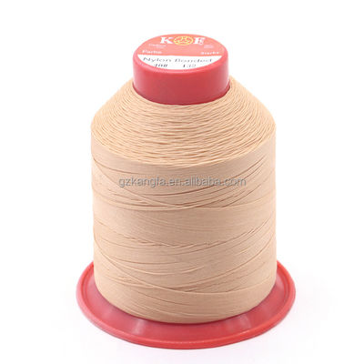 Artesanía de costura de tejidos de piel de tapicería marina hilo de nylon V138 T135 tamaño 420D/3Ply