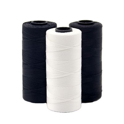 Fabricación de tejido de nylon de 210d/12ply de gancho transparente Hilo Nylon para coser cuero y ropa