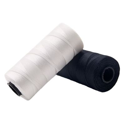Fabricación de tejido de nylon de 210d/12ply de gancho transparente Hilo Nylon para coser cuero y ropa