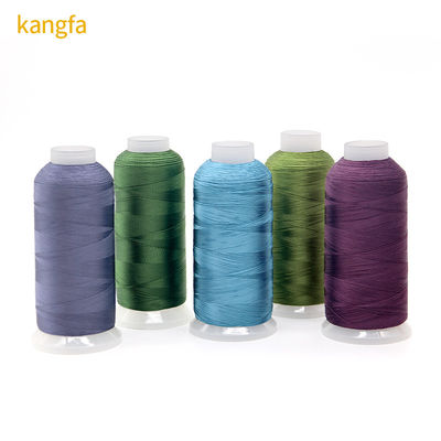 120g 5000y 2 capas Kangfa 120d/2 Rayon Thread para bordado computarizado 2 capas Número de hilo