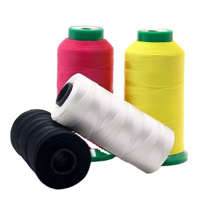 210D/12PLY 210D/18PLY 100% hilo de redes de pesca de poliéster para coser cuero y prendas de vestir