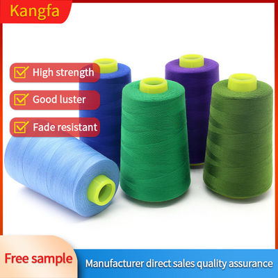 Filamentos de poliéster Tkt120 directamente artículo 100% Spun 40/2 3000yds para fundas de almohada