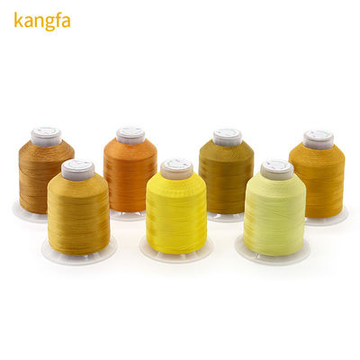 Cone de plástico 1250M longitud de hilo de nylon para zapatos 210D cuero de costura