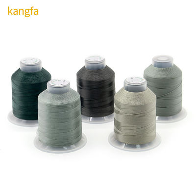 Cone de plástico 1250M longitud de hilo de nylon para zapatos 210D cuero de costura