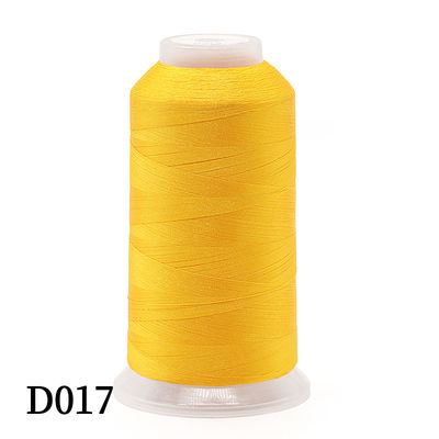 Kangfa 120D/2 100% hilo de bordado de poliéster para bordados bellos y detallados