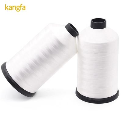 Protección UV con hilo de costura de poliéster blanco 210D/3 de bajo precio para zapatos y sofá