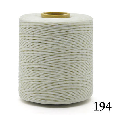 300D/16 hilo trenzado de poliéster de cera para hilo de costura de cuero 1.2MM