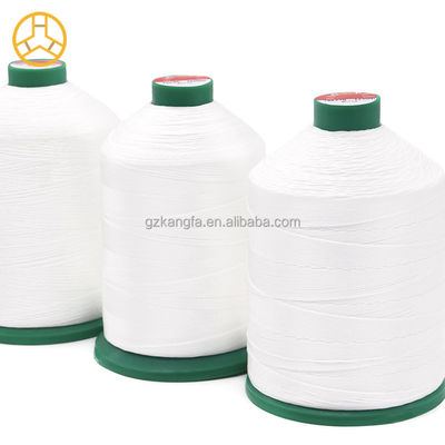 Patrón en bruto 210d/3 hilo de costura de cuero blanco en 240 colores para la máquina de costura de bolsas