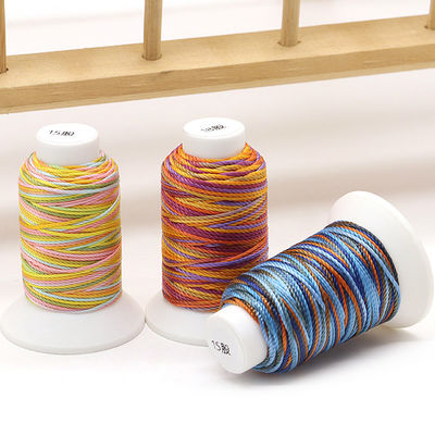 1.0mm MERCERIZADO Colorido cuerda trenzada hecha a mano Brazaletes de amistad de hilo trenzado