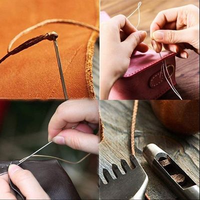 Suministro 300D/16 hilo de cera plana para coser cuero Polyester cera unida hilo trenzado