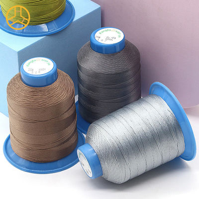 Hielo de costura de perlas de nylon de alta resistencia para cuero 420D/3 100g Hielo de colcha