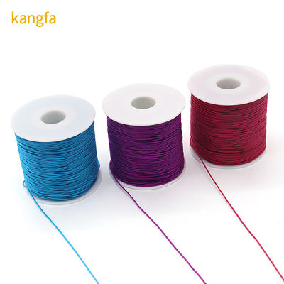 Singal o color arcoíris 0,8 mm Cordón de nylon para joyería de bricolaje Accesorios de suministro directo