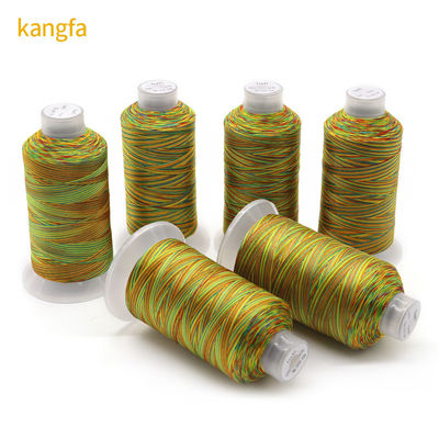 Filamento de poliéster de alta tenacidad de 250 g 150D / 3 Tex45 en multicolor para personalizado