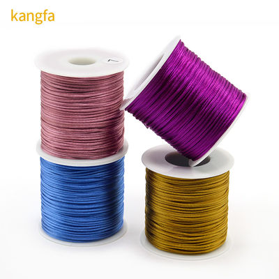 Suministro de 1 mm de hilo de seda coreano cuello de cuerda para bricolaje de pulseras de fabricación en color Singal