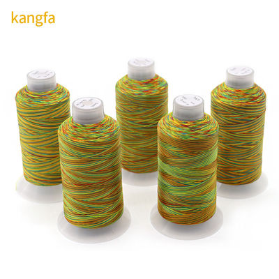 Filamento de poliéster de alta tenacidad de 250 g 150D / 3 Tex45 en multicolor para personalizado
