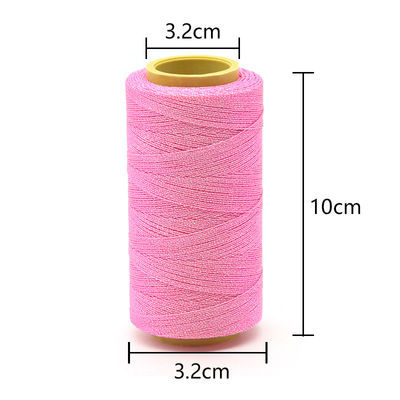 Cordón de costura de cuero hilo encerado cordón de cera para reparación 0,4 mm 0,3 mm Bajo encogimiento