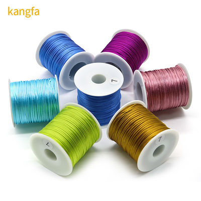 0.8/1.0/1.5/2mm hilo de cordón de nylon para brazaletes trenzados y macrame de nudos chinos