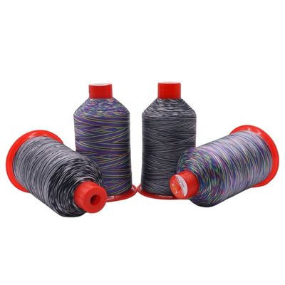 Multicolor personalizado 150D/3 Tex45 patrón de hilo de nylon 250g de alta tenacidad
