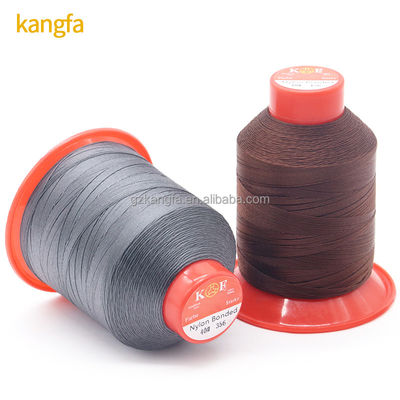 V69 Tex 70 210D/3 hilo de nylon para costura de cuero 1150 g/rollo POLYESTER / NYLON