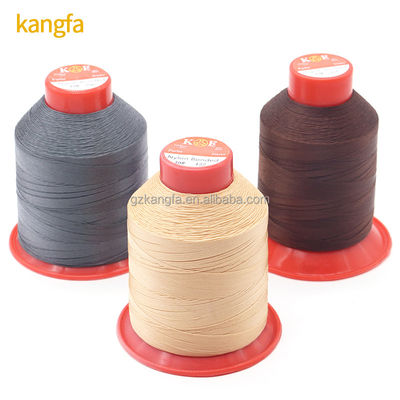V69 Tex 70 210D/3 hilo de nylon para costura de cuero 1150 g/rollo POLYESTER / NYLON