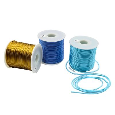 Cordón de nylon de 80m 0.4mm Cordón de brazalete de cuerda de DIY Macrame Line para brazaletes de hilo de nylon