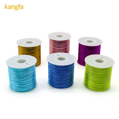 Cordón de nylon de 80m 0.4mm Cordón de brazalete de cuerda de DIY Macrame Line para brazaletes de hilo de nylon