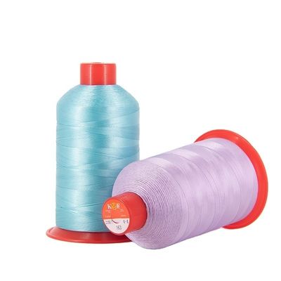 Tex70 hilo de nylon ligado de uso medio pesado para coser cueros calzado tapicería