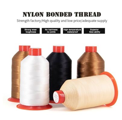 3000M TRSSOMABOND Filamento 40S Nylon Varios colores Cuenta de hilos firmemente unidos 210D/3