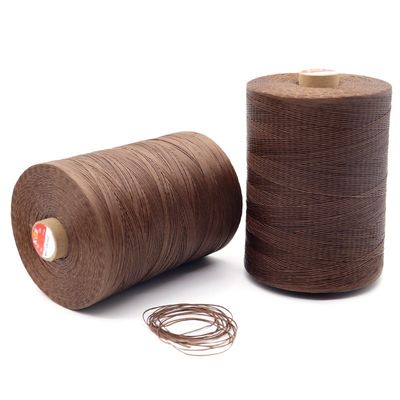Cuero de costura hilo encerado Práctico tipo de hilo de 0,8 mm para proyectos de artesanía de sofá