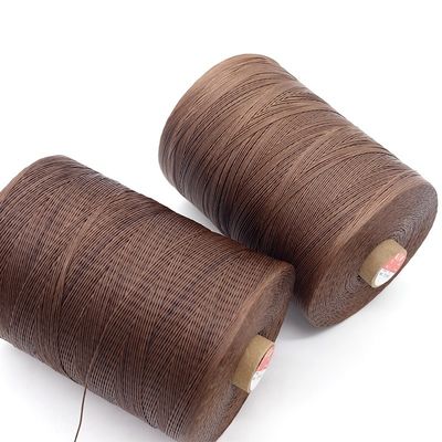 Cuero de costura hilo encerado Práctico tipo de hilo de 0,8 mm para proyectos de artesanía de sofá