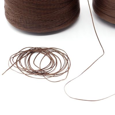 Cuero de costura hilo encerado Práctico tipo de hilo de 0,8 mm para proyectos de artesanía de sofá