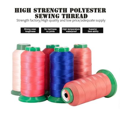 El hilo de costura de poliéster unido para zapatos 210d/3 250d/3 300d/3 420d/3 630d/3