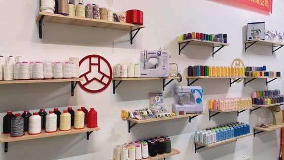 Poliéster Hielo de costura de alta tenacidad para sofá Calzado Crochet Cuenta de hilos de 3 capas