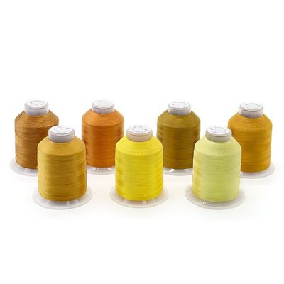 Poliéster Hielo de costura de alta tenacidad para sofá Calzado Crochet Cuenta de hilos de 3 capas