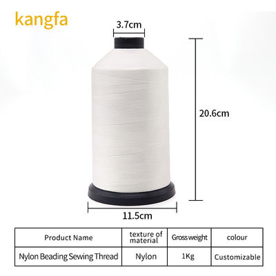 Bajo encogimiento 1 kg/rollo 210D/3 High Tenacity Polyester Sewing Thread para colchones