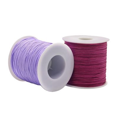 80m o longitud personalizada de nudo chino de cordón de macramé para la fabricación de material