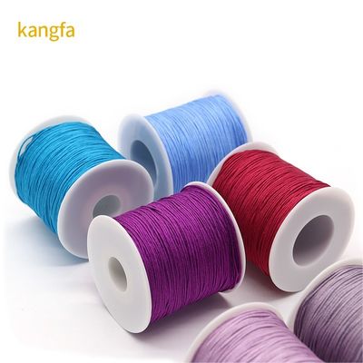 80m o longitud personalizada de nudo chino de cordón de macramé para la fabricación de material