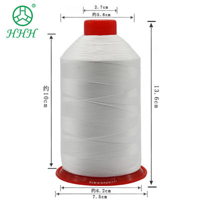 Cones de plástico Tex70 de costura de hilos largos de nylon V69 210D/3 de nylon