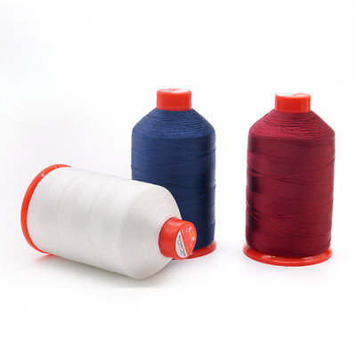 250 g/cone Tex70 Mediano y pesado hilo de nylon unido para costuras de tapicería de lienzo