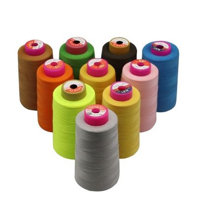 Hielo de coser de poliéster 40/2 para ropa de cama y colchas de cama con resistencia superior a la abrasión