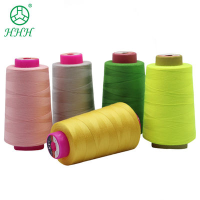 Hielo de coser de poliéster 40/2 para ropa de cama y colchas de cama con resistencia superior a la abrasión