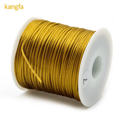 0.8mm Cordón de nylon de hilo UV protegido para trenza de nudos chinos Macrame pulseras