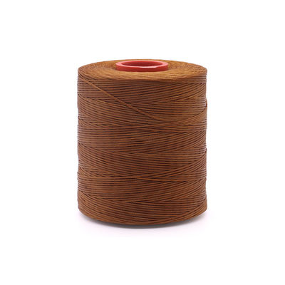 1.0 mm hilo de cuero cosido a mano MERCERIZADO para zapatos 100% de poliéster hilo de costura encerado