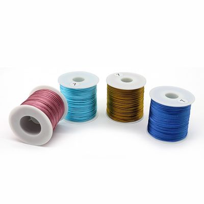 OEM / ODM aceptado cuerda de nylon de seda trenzada de satén de 2 mm fuerte para hacer encuestas de bricolaje