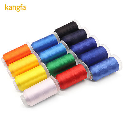 120D/2 5000y Boho Polyester hilo de bordado para la máquina de bordado colores vibrantes